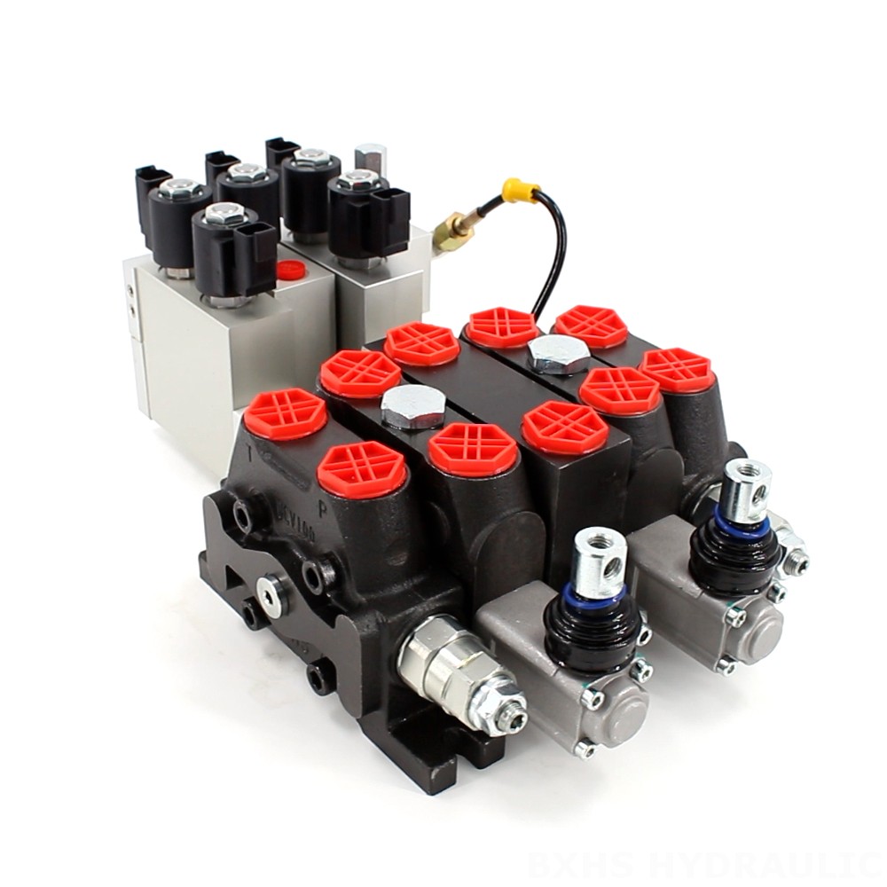 DCV100-OT-J-OT 電気油圧 3スプール セクショナル方向弁 image