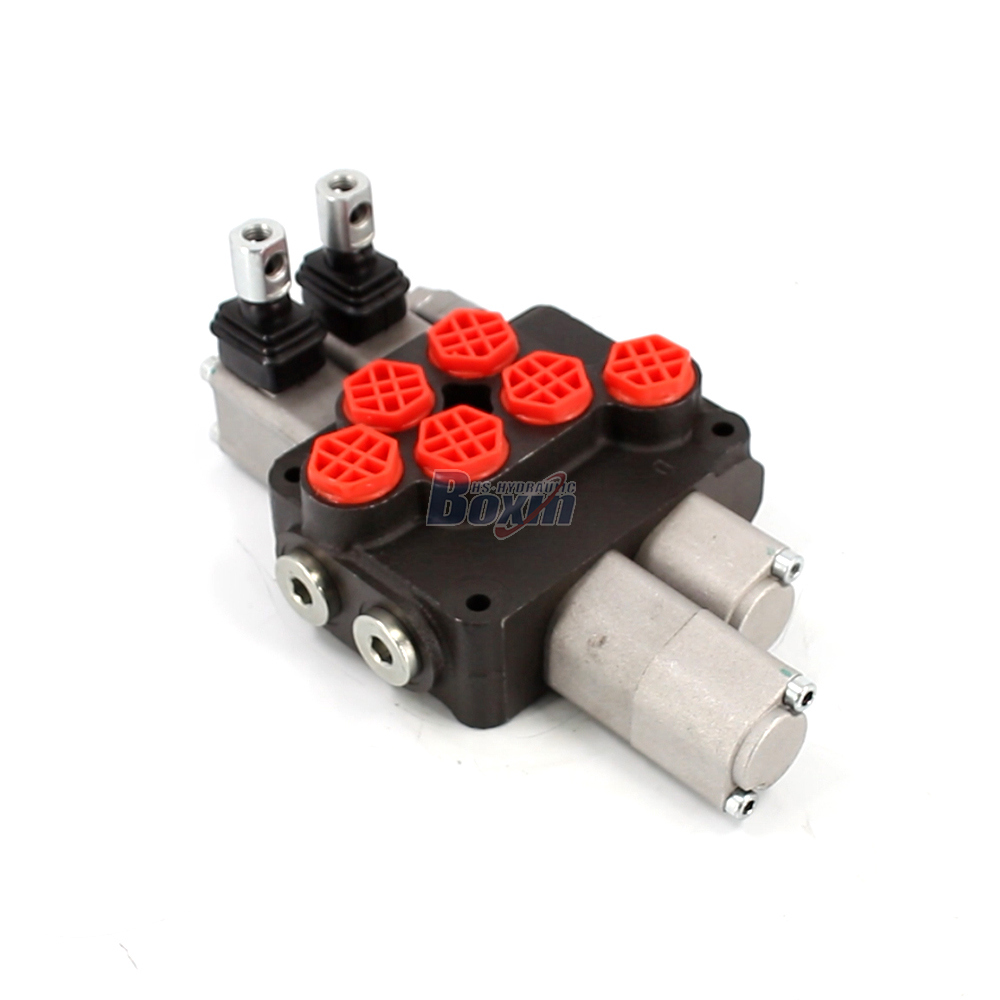 DCV20 手動 2スプール モノブロック方向制御弁