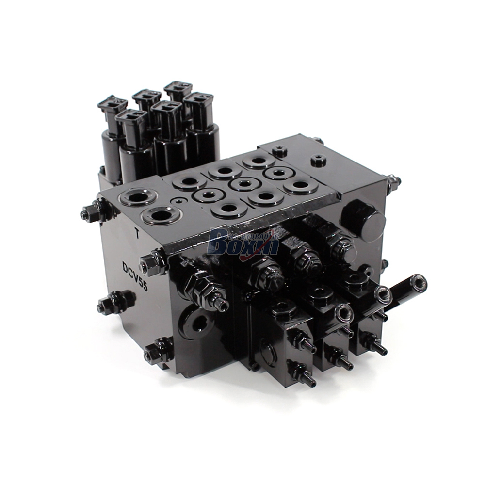 DCV55 電気油圧 3スプール セクショナル方向弁 image