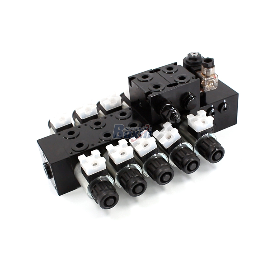 DCV56-H ソレノイド 5スプール セクショナル方向弁 image