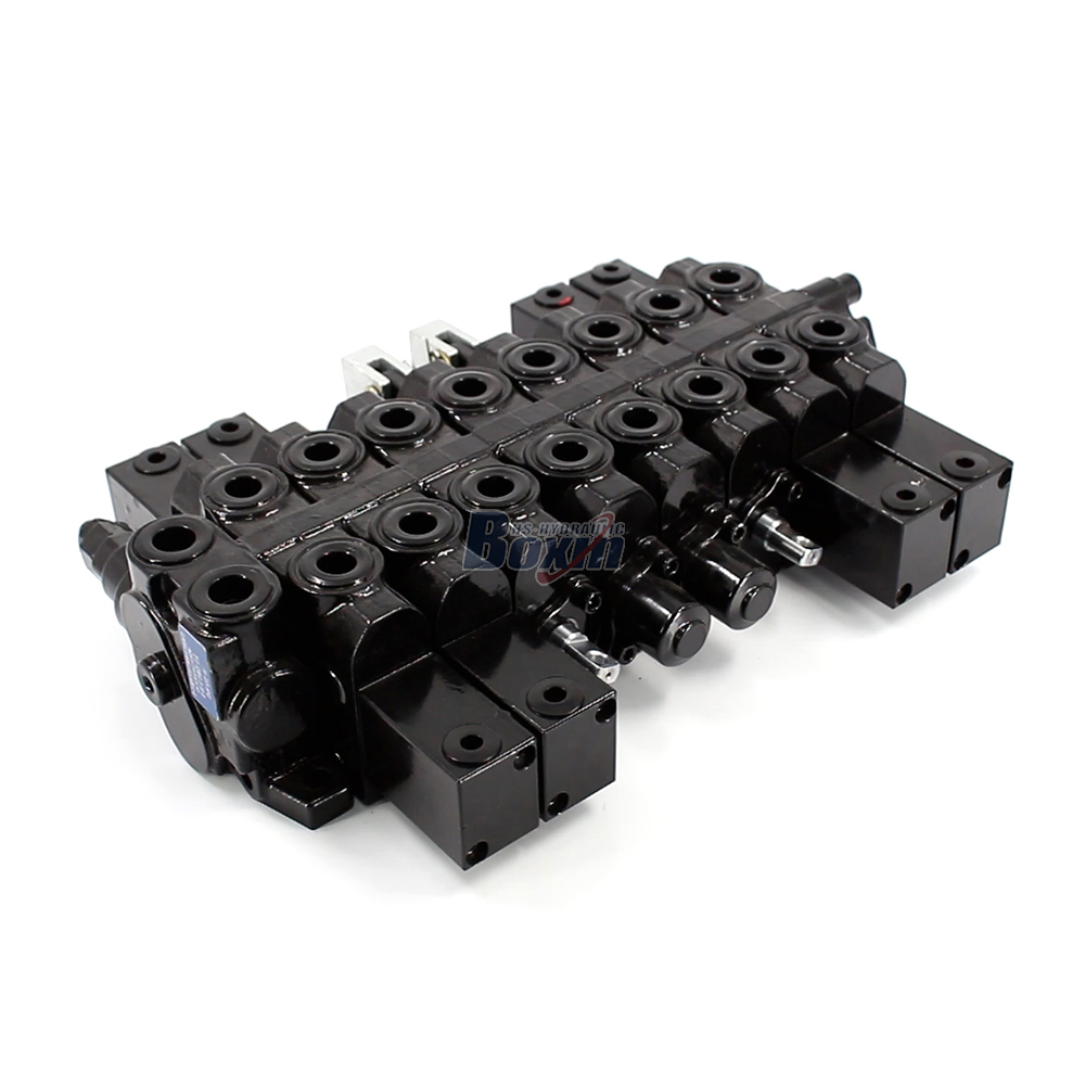 HSW50 油圧および手動 8スプール モノブロック方向制御弁 image