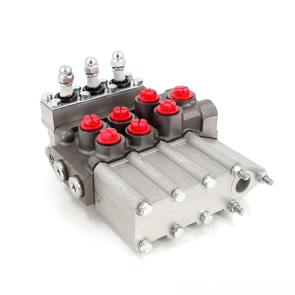 MP80 手動 3スプール 油圧分配器 image
