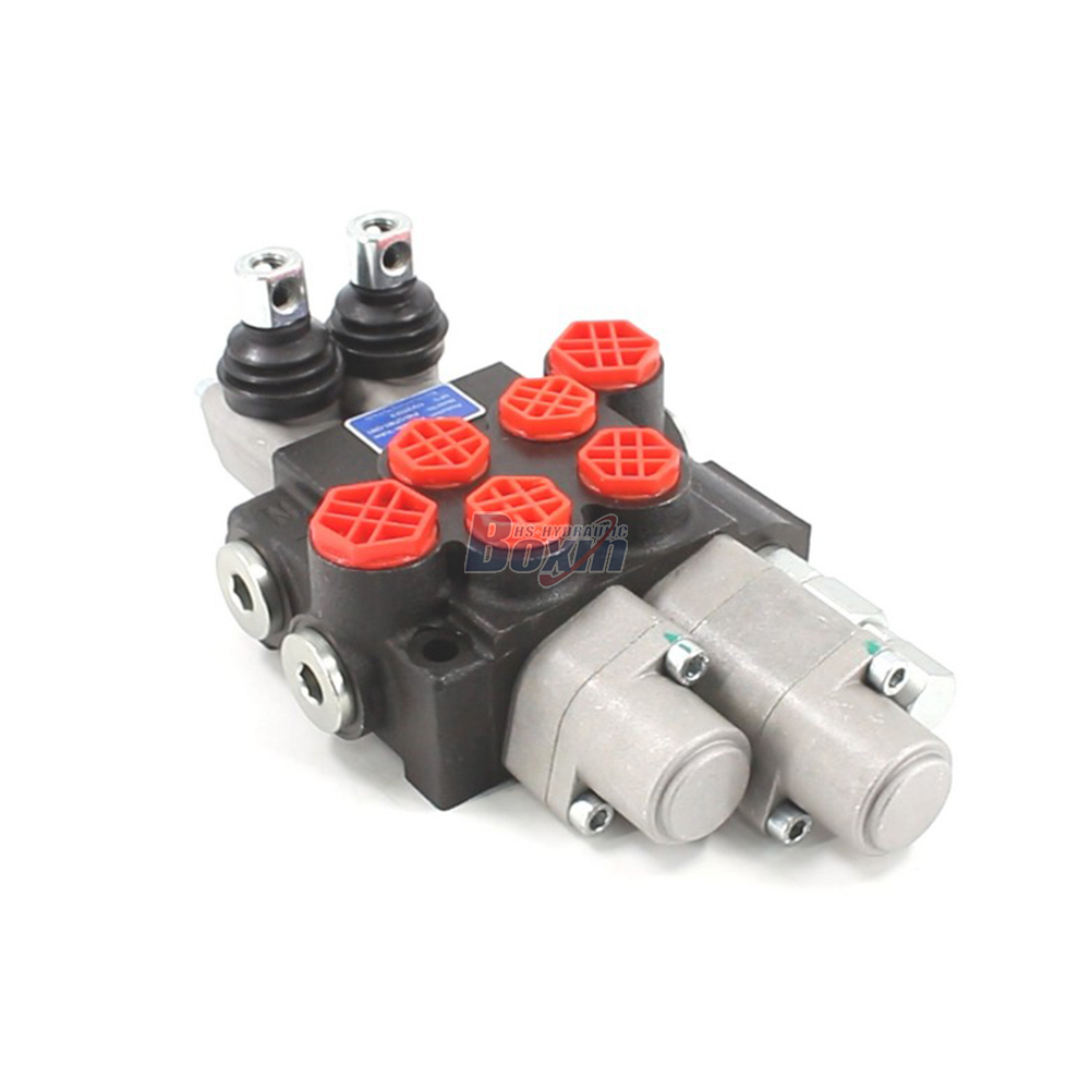 P40-QTW1-QW1 手動 2スプール モノブロック方向制御弁 image