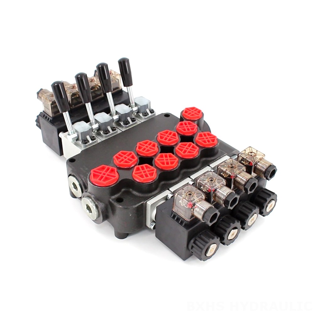 P40-S ソレノイド 4スプール モノブロック方向制御弁 image