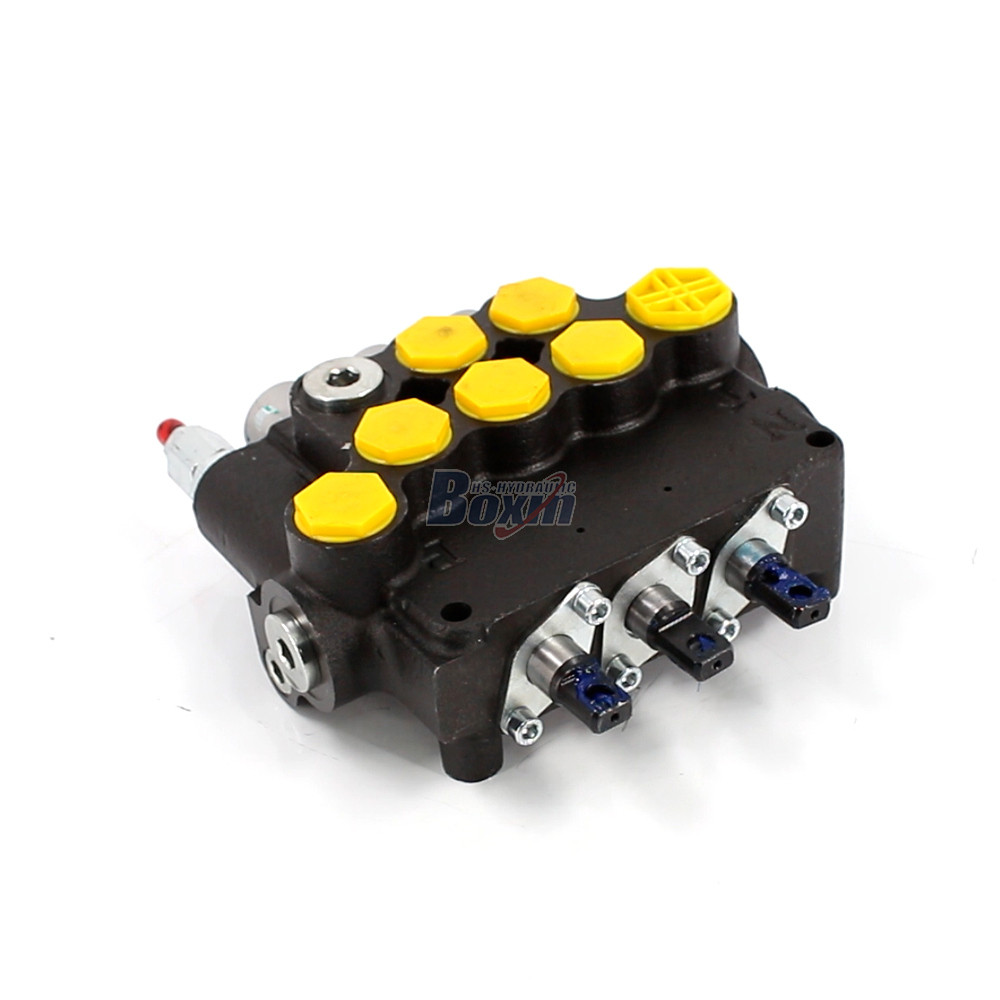 P80A-G-BT-2OT ケーブル 3スプール モノブロック方向制御弁