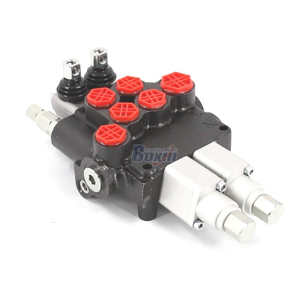 P80AFT-2QTW1 手動 2スプール モノブロック方向制御弁 image