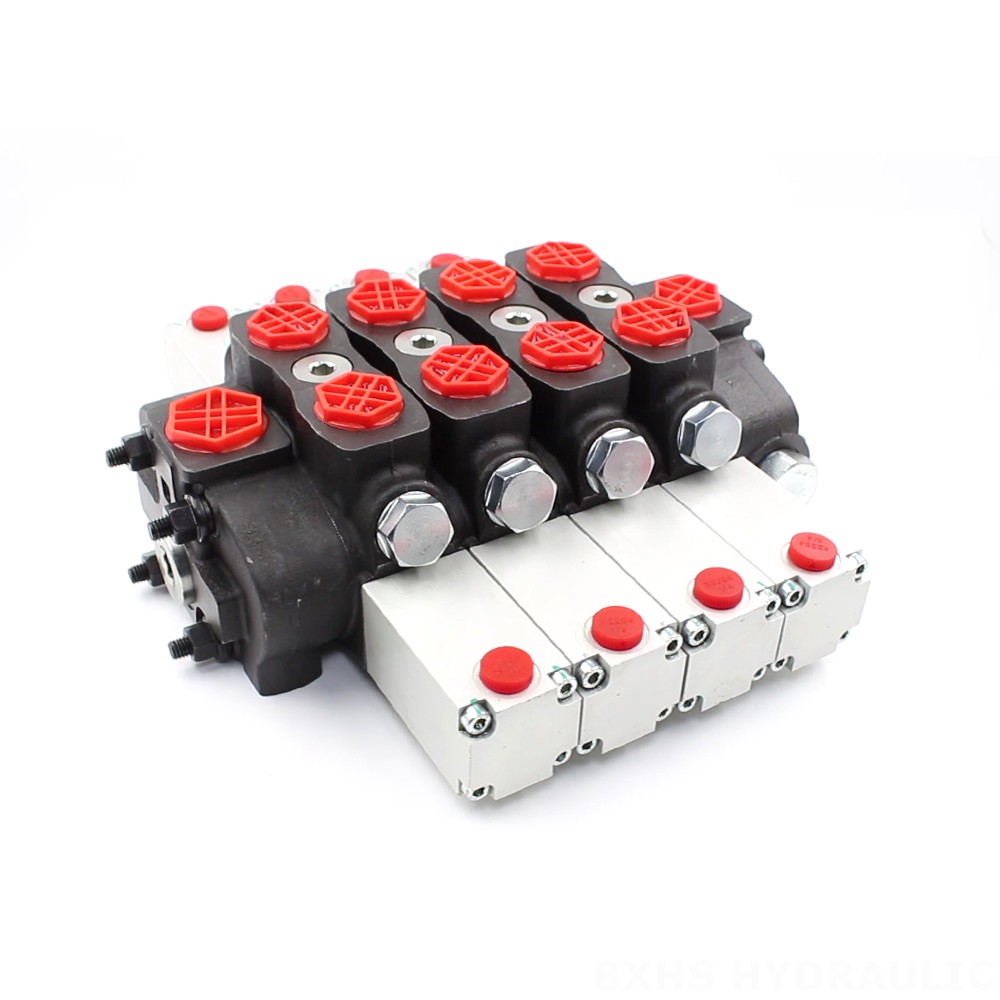 SD8 油圧 4スプール セクショナル方向弁 image