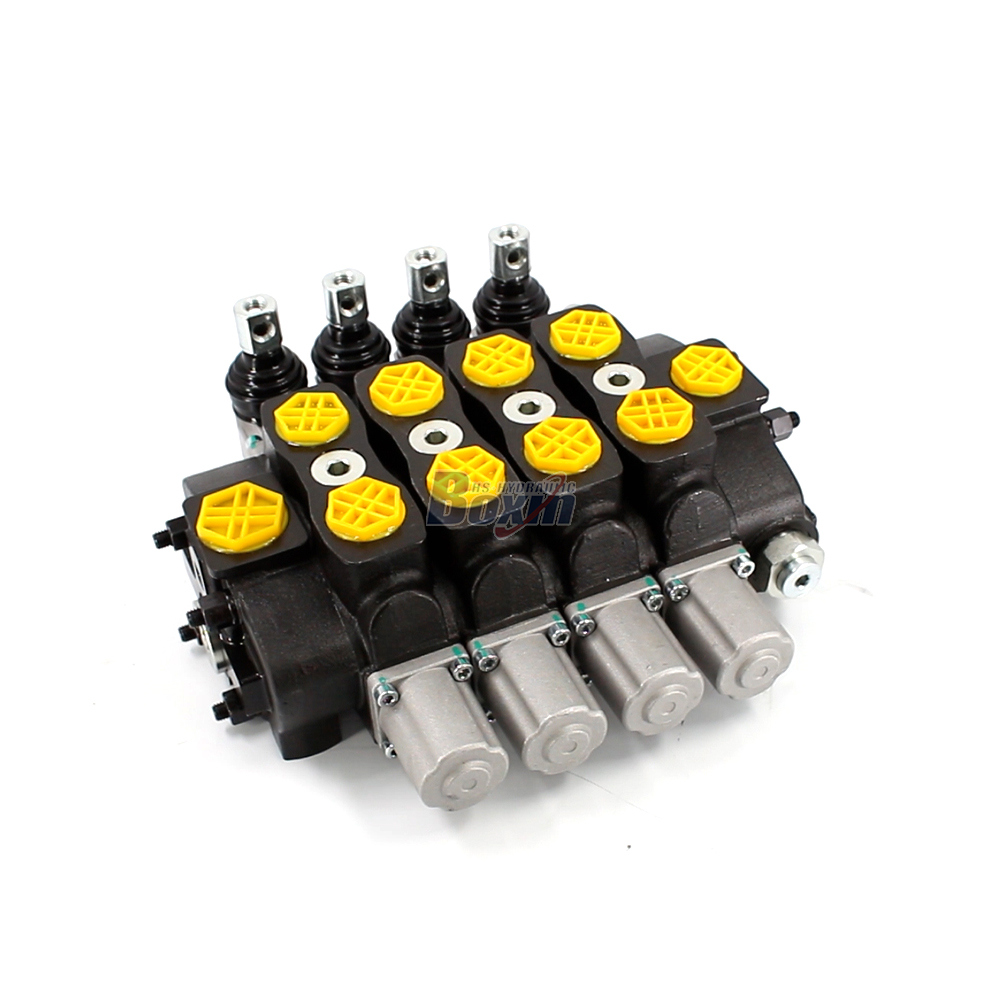 SD8 手動 4スプール セクショナル方向弁 image