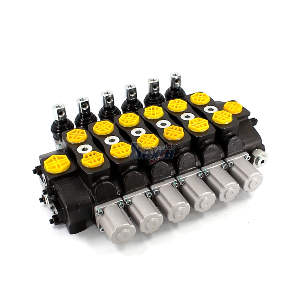 SD8 手動 6スプール セクショナル方向弁 image