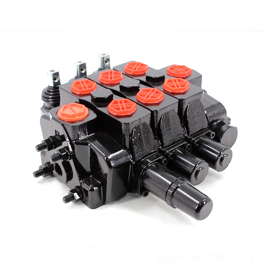 SDS180 油圧式と手動式 3スプール セクショナル方向弁 image