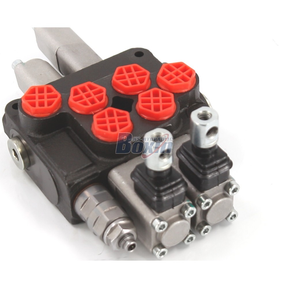 Mass Production DCV20 Manual 2 Spool Valve from Hydraulic Manufacturer detail image