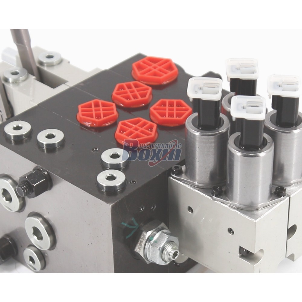 Durable HSDPX100DY-2 2 Spool Sectional Directional Valve for Equipment detail image
