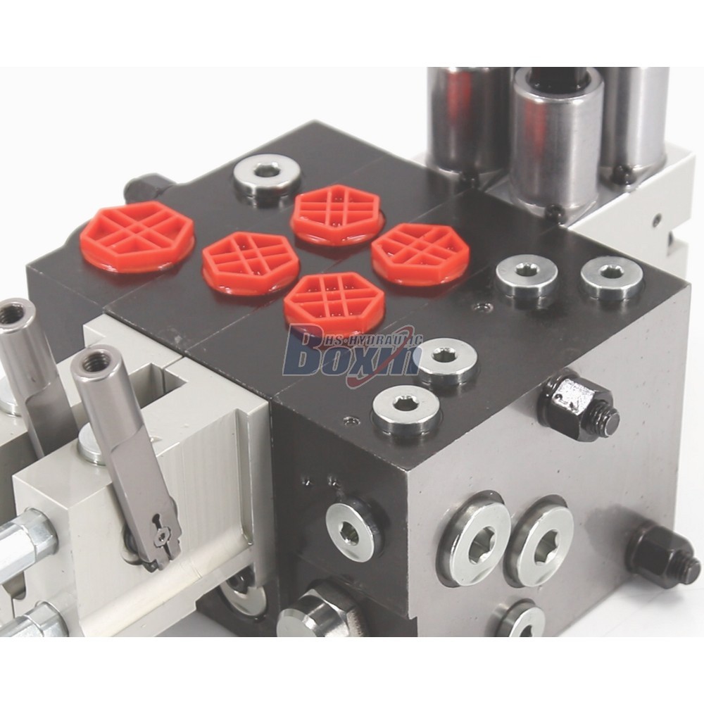 Custom OEM ODM Services for HSDPX100DY-2 Electro-hydraulic 2 Spool Sectional Directional Valve Manufacturing detail image