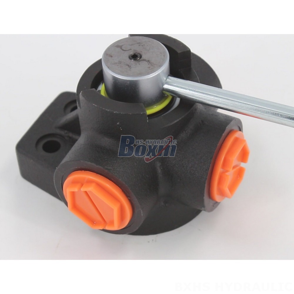 Hydraulic Flow Diverter Valve HSDV33: 1 Spool, Manual Operation detail image