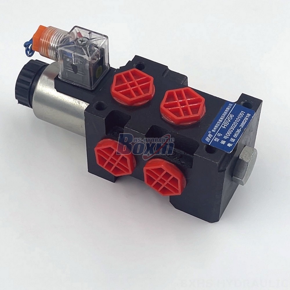 Manual 1-Spool Flow Diverter Valve - HSV06 Series | Wholesale & OEM detail image