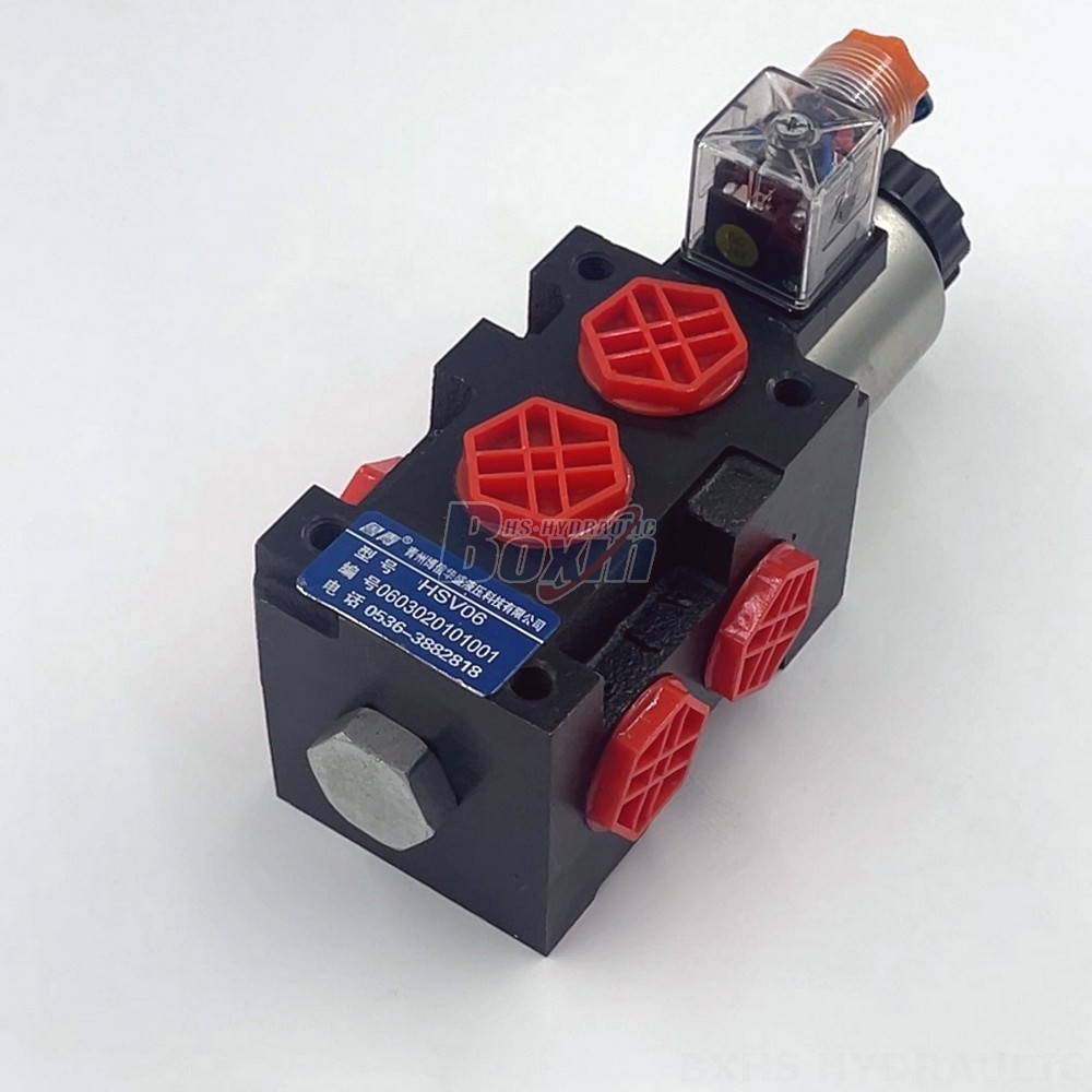 Manual 1-Spool Flow Diverter Valve - HSV06 Series | Wholesale & OEM detail image