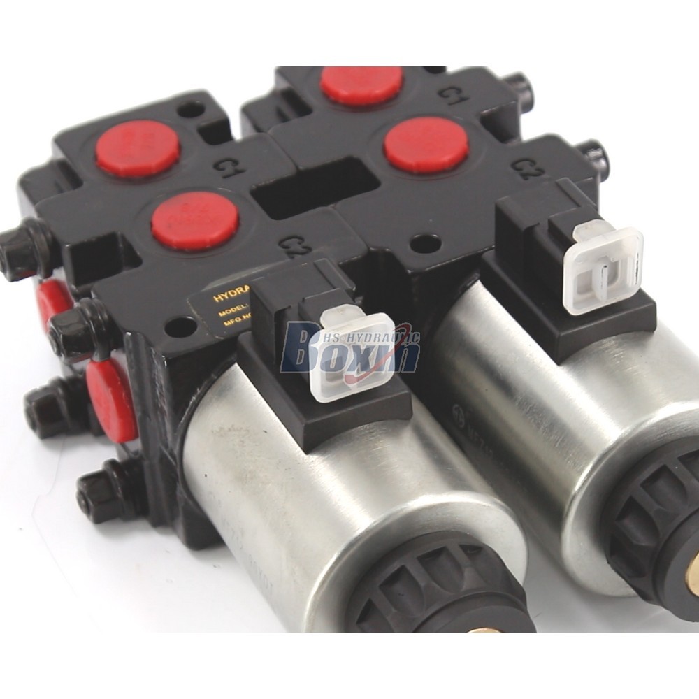 Bulk Supply HSV09 Solenoid 2 Spool Flow Diverter Valve from Factory detail image