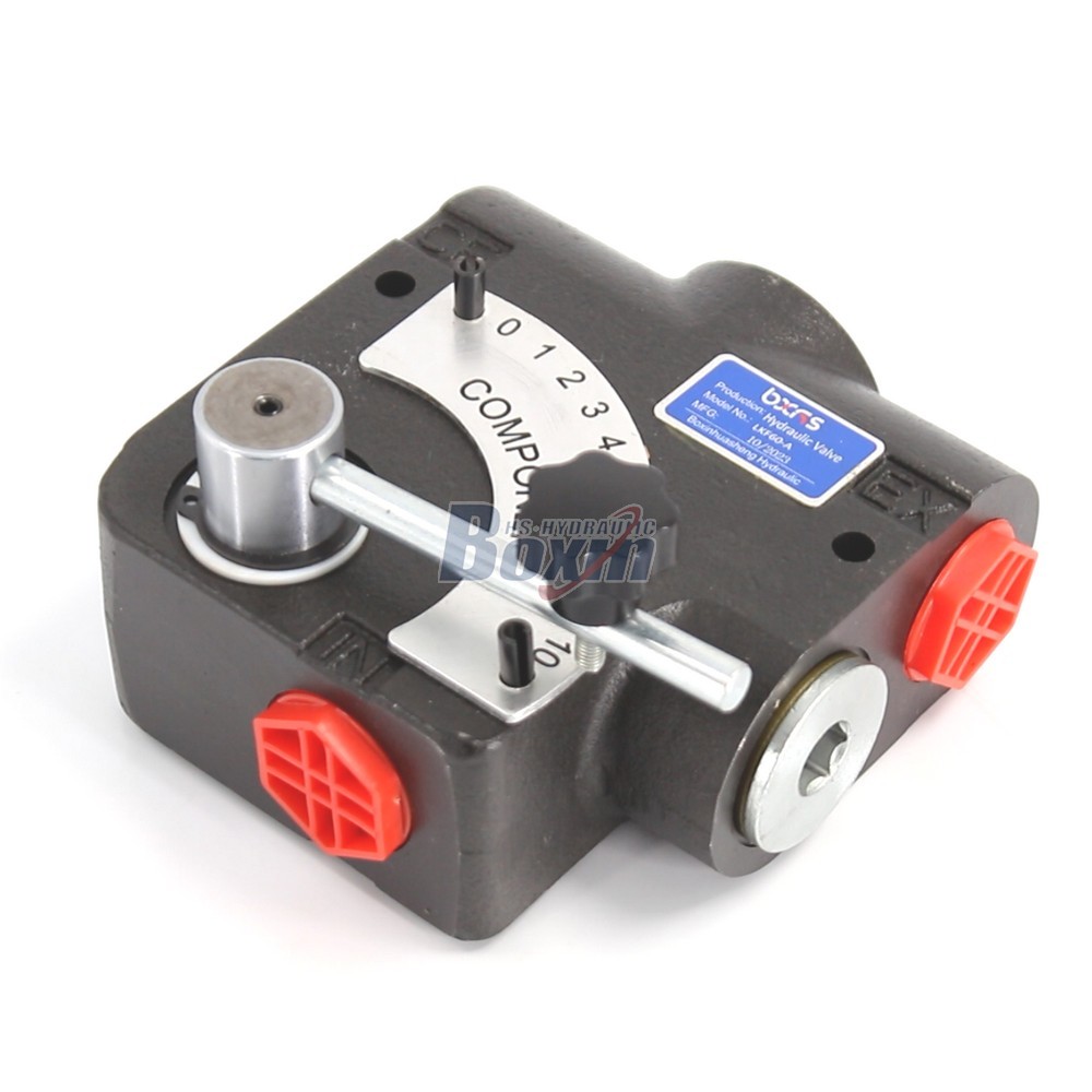 LKF60-WAQF Series Hydraulic Control Valve Single Spool Adjustable Flow detail image