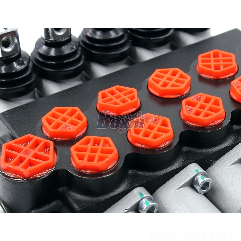 P40-G12-G38 Manual 5 Spool Monoblock Directional Valve | Wholesale & OEM detail image
