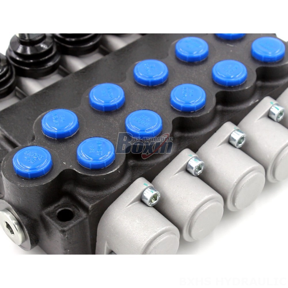 P40-U78 5-Spool Hydraulic Directional Valve | Factory Direct & Customizable detail image