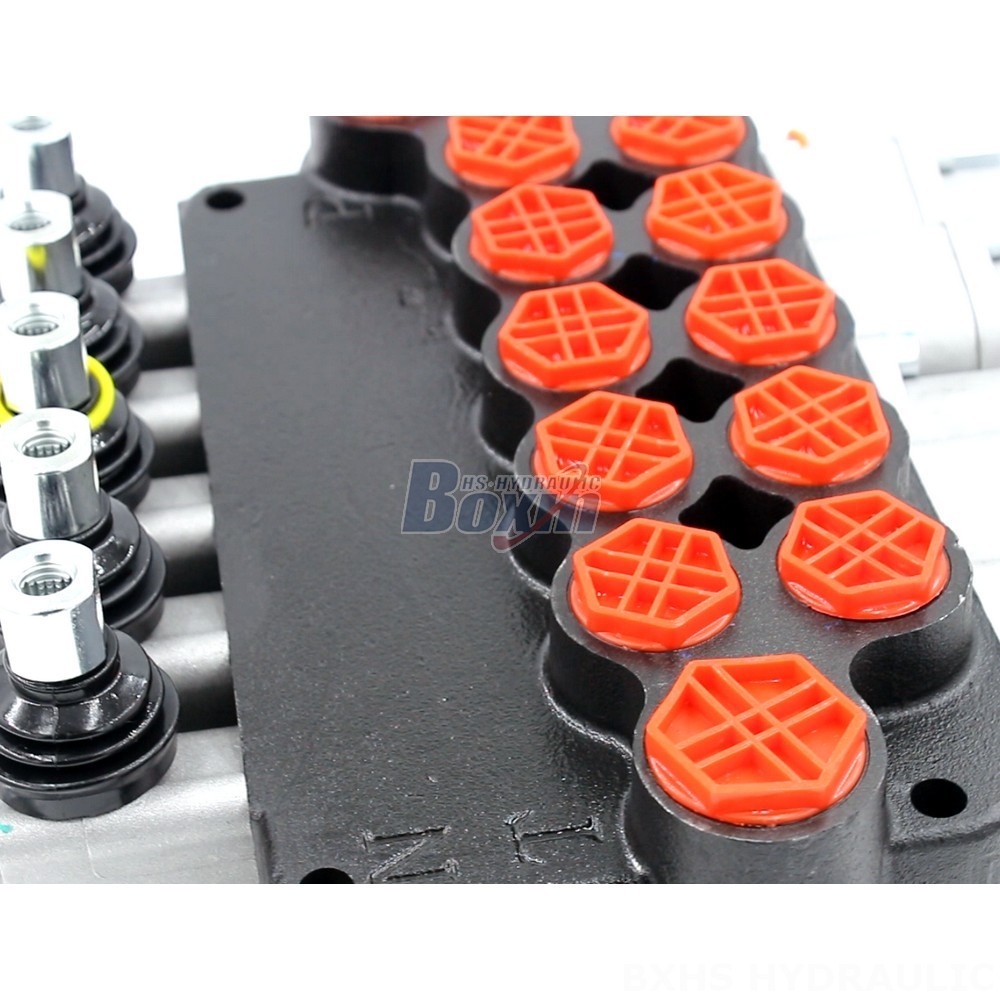 Factory Supply: P80-G34-G12-2OT-YW-2OT Hydraulic Monoblock Directional Valves detail image