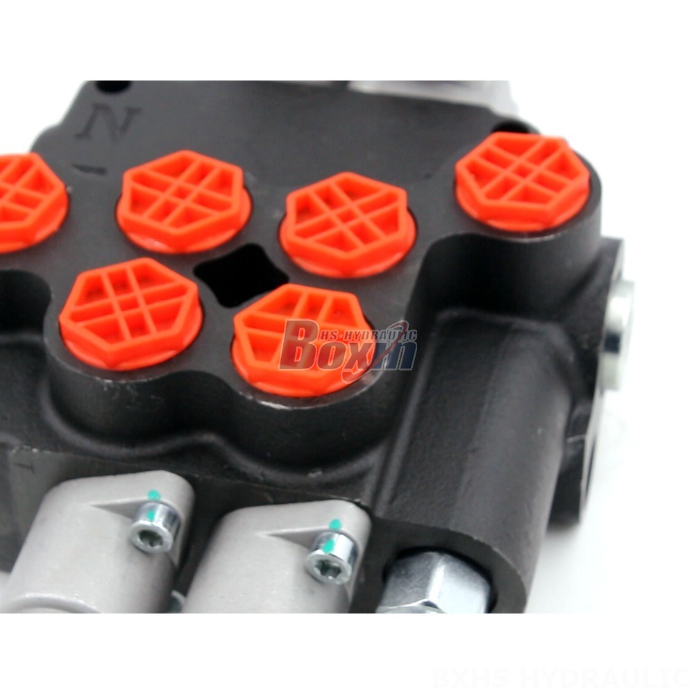 P80-G34-G12 2-Spool Hydraulic Directional Valve | Factory Direct & Customizable detail image