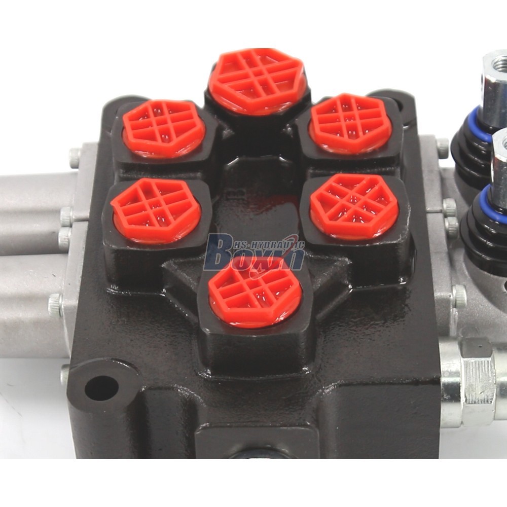 Q75 Manual 2 Spool Monoblock Valve for Mobile Hydraulics detail image