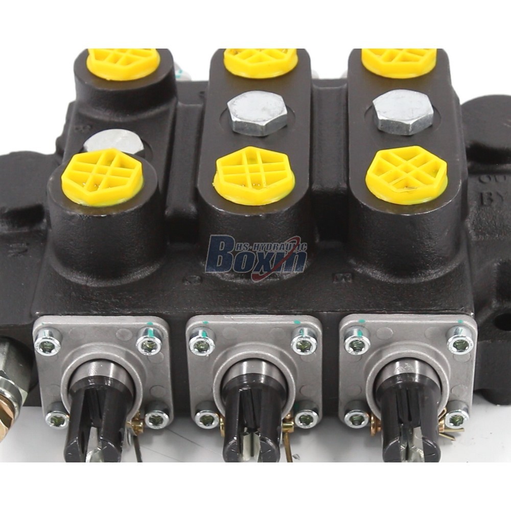 Factory Source RD5300NPT-3OT 3 Spool Manual Hydraulic Valve for Global Market detail image