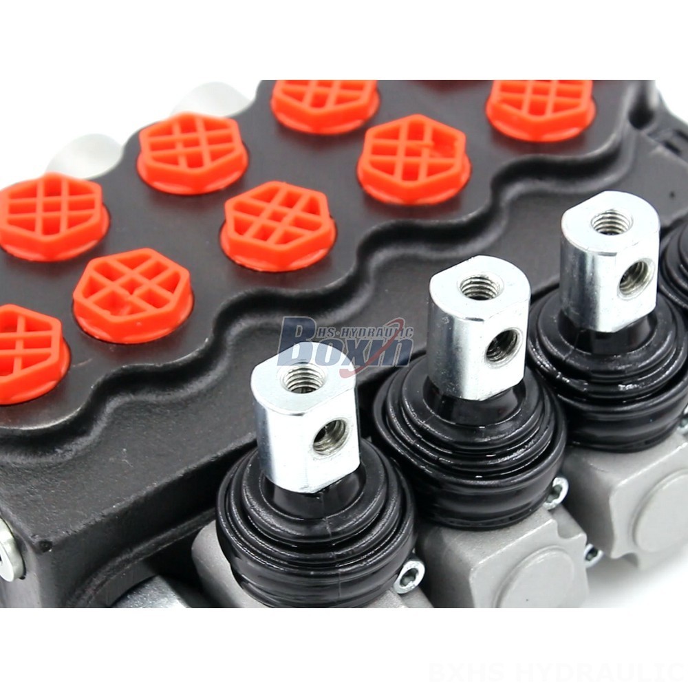 SD5-G38 Manual 4 Spool Monoblock Directional Valve | Hydraulic Manufacturer detail image