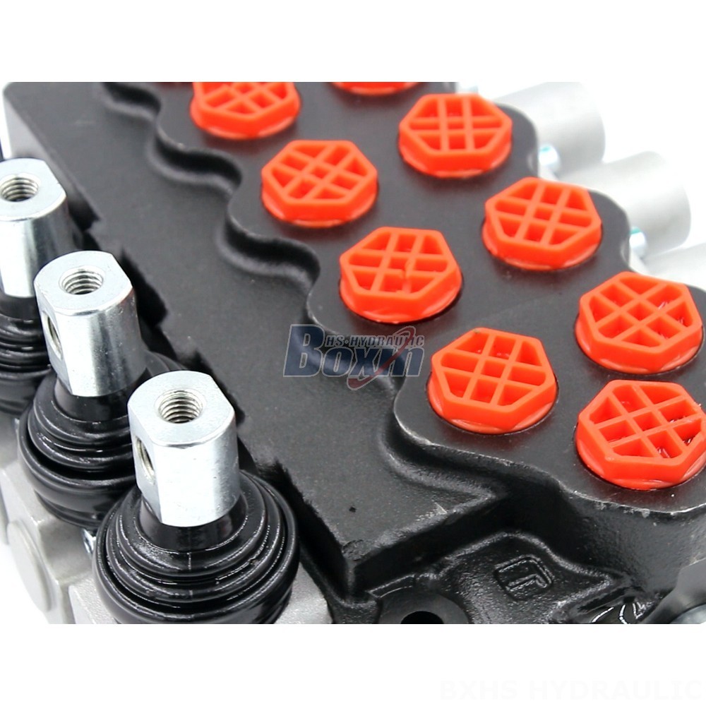 SD5-G38 Manual 4 Spool Monoblock Directional Valve | Hydraulic Manufacturer detail image