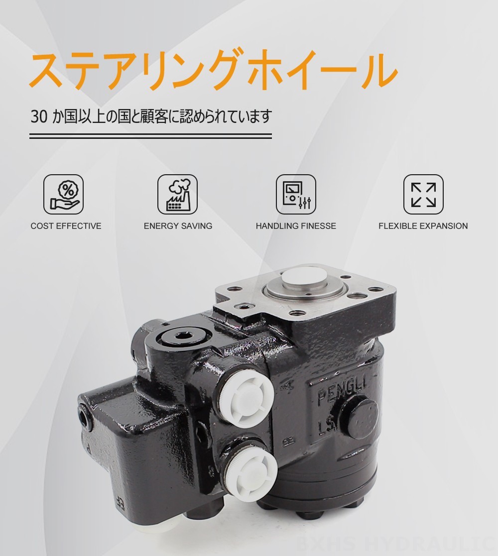 101S-5T-80-PV60 80 ml/r 8 L/min ステアリングユニット
