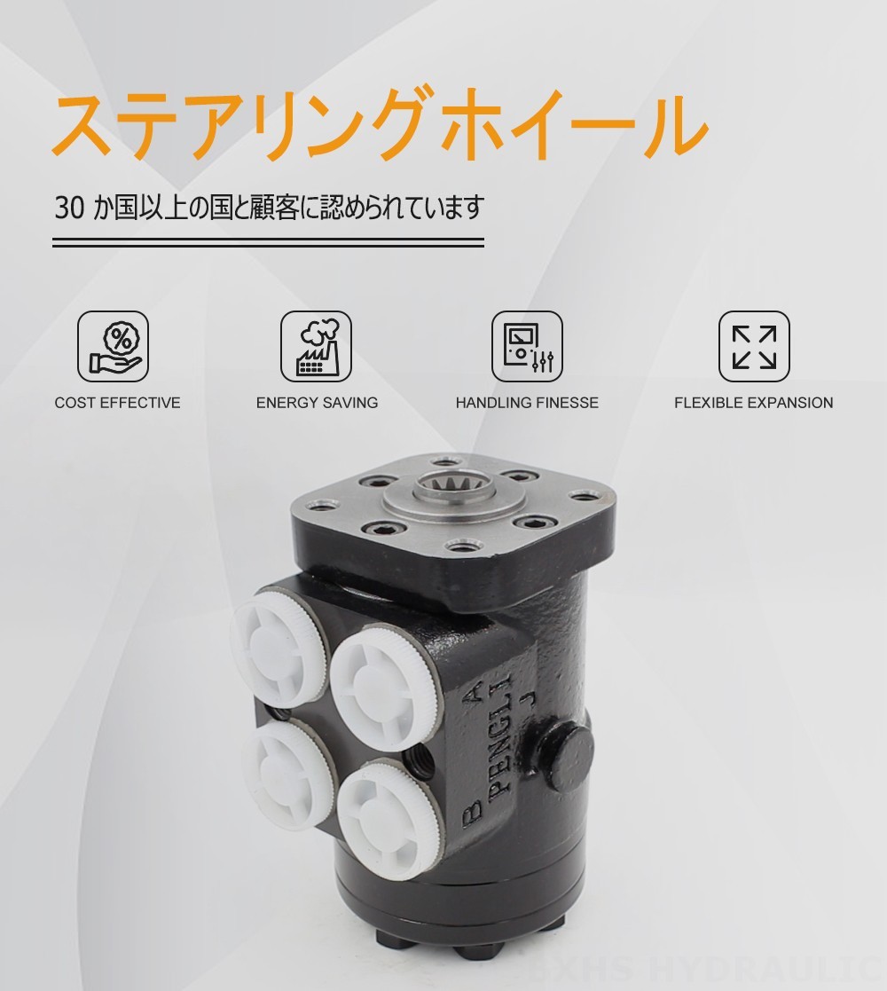 BZZ1-E160B 160 ml/r 12 L/min ステアリングユニット