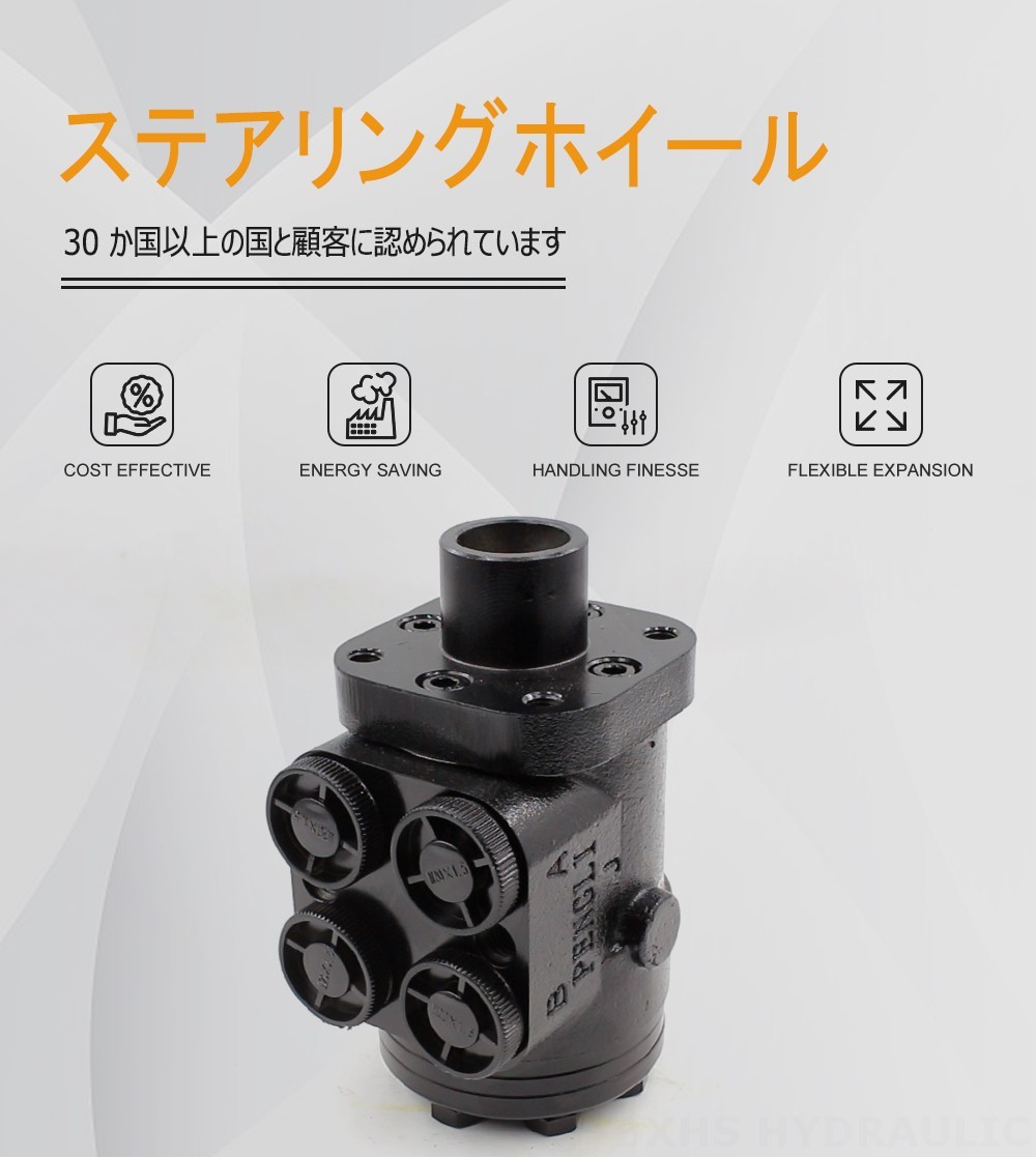 BZZ1-E50A 50 ml/r 4 L/min ステアリングユニット