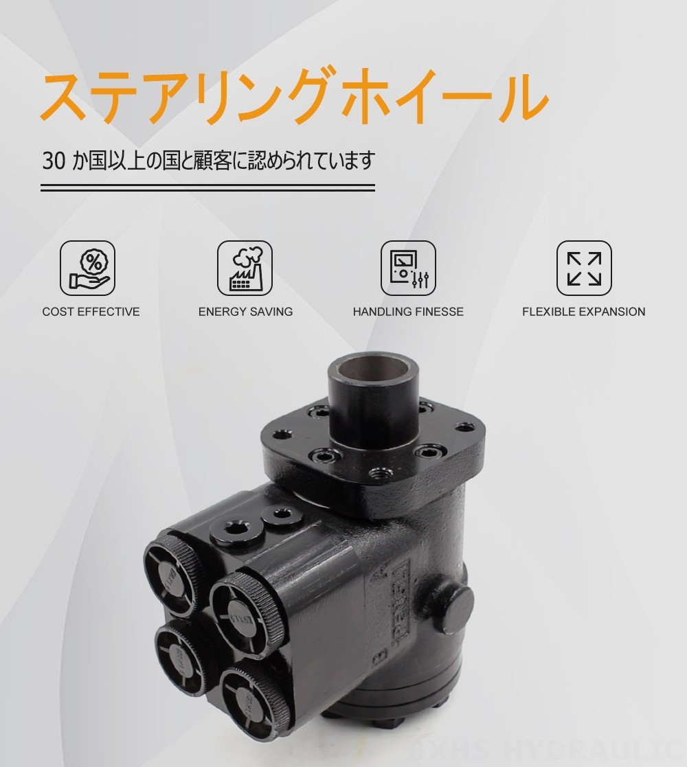 BZZ1-E80+FKA 80 ml/r 6 L/min ステアリングユニット