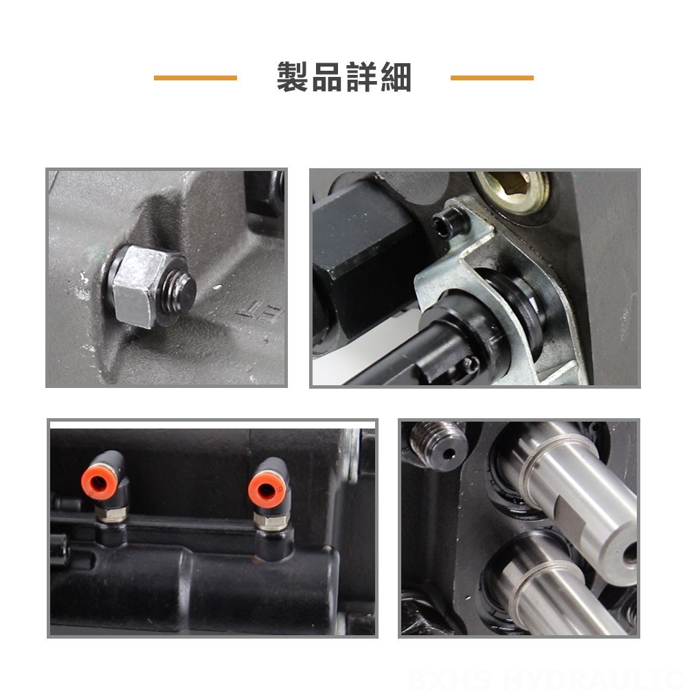 C101-25-LAS 112 cc/回転 油圧ギア・ポンプ