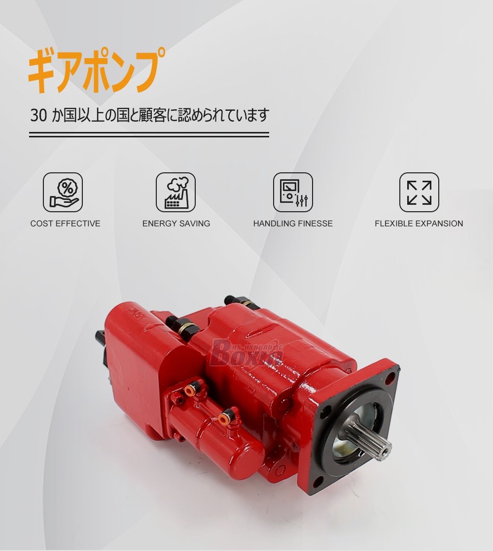 Industrial Grade C102-AS-25-H 100 cc/rev Hydraulic Gear Pump Factory Sales