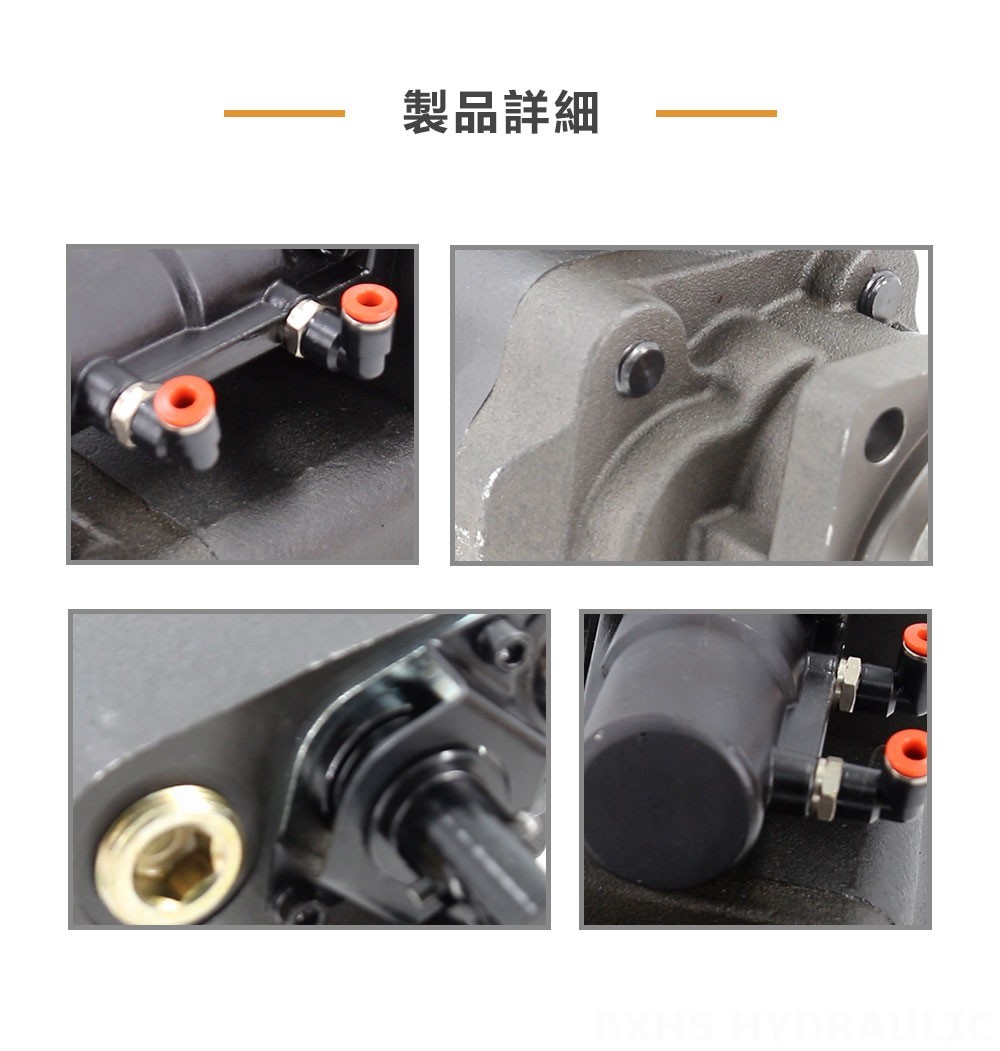 C102 112 cc/回転 油圧ギア・ポンプ