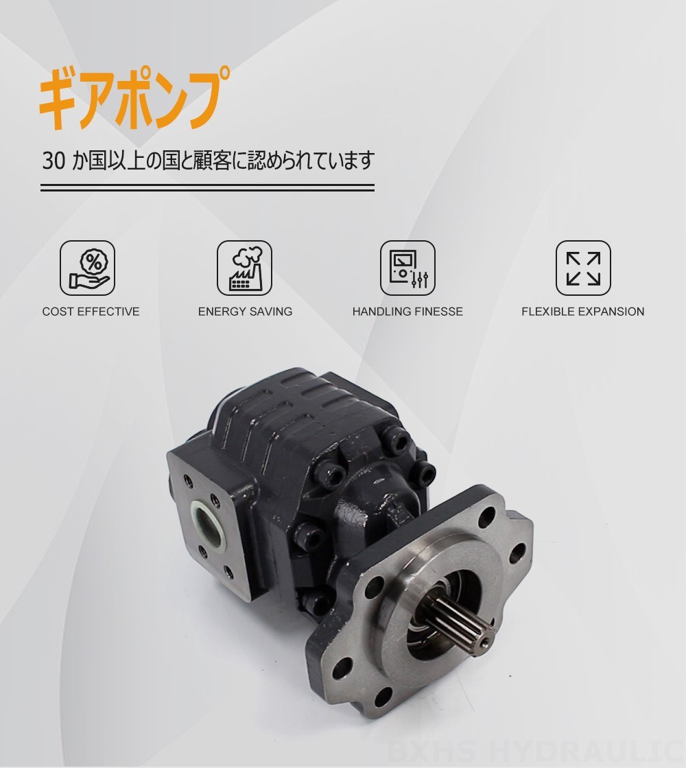 CBHC-2082 82 cc/rev 28 MPa (4061 psi) 油圧ギア・ポンプ