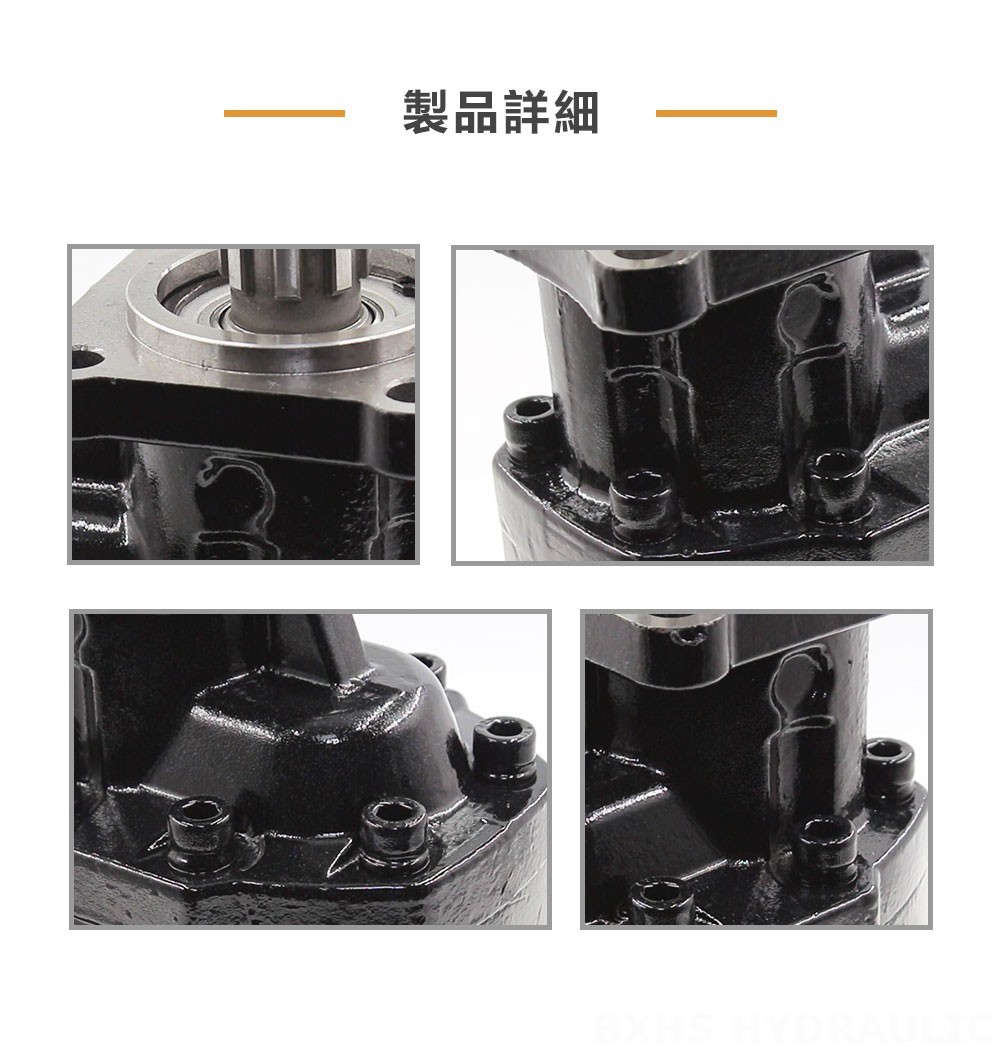 CBHST1-ISO-100 100 cc/rev 油圧ギア・ポンプ