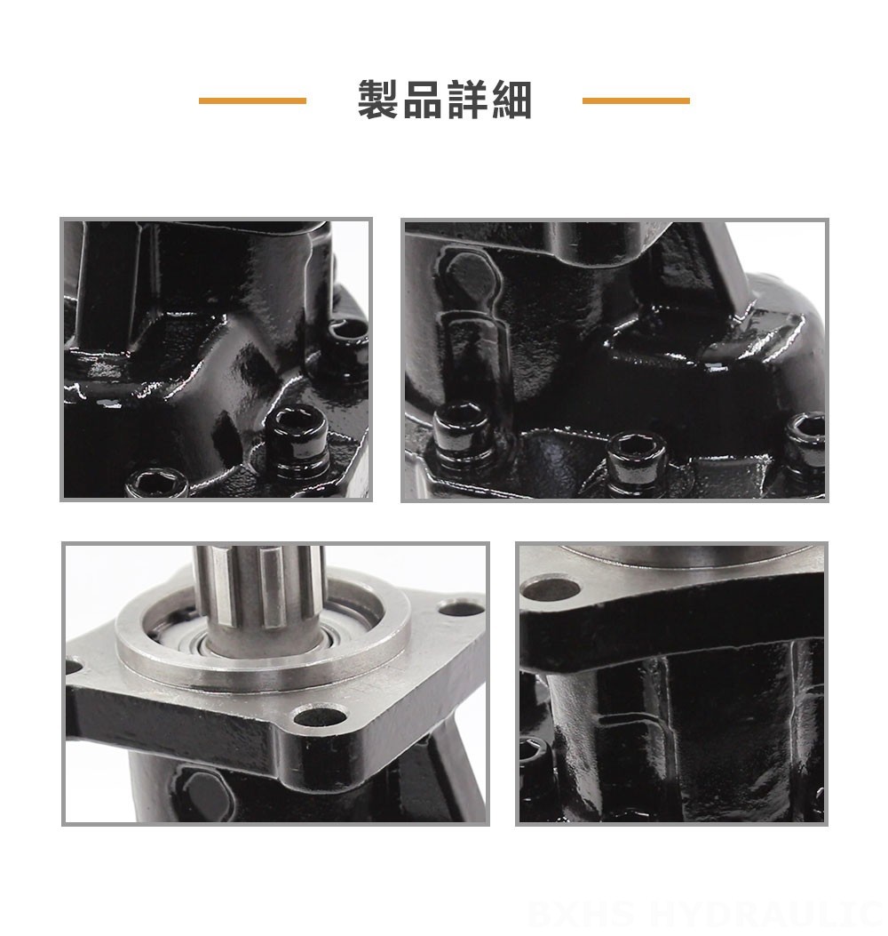 CBHST1-ISO-110 110 cc/回転 油圧ギア・ポンプ