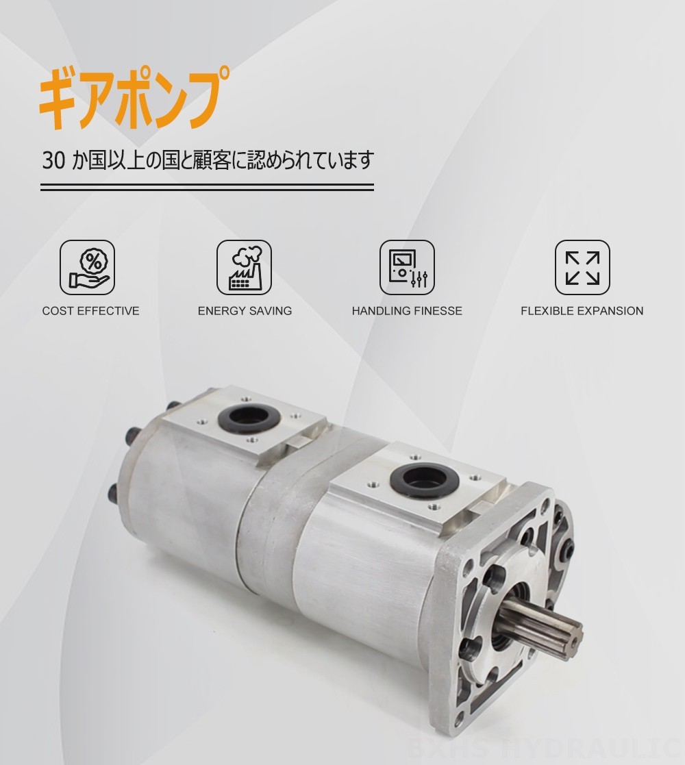 CBN-F540 40 cc/rev 油圧ギア・ポンプ