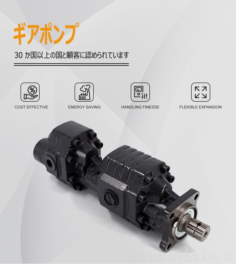 CBSL-2063-2040 63 cc/rev 20 MPa (2900 psi) 油圧ギア・ポンプ