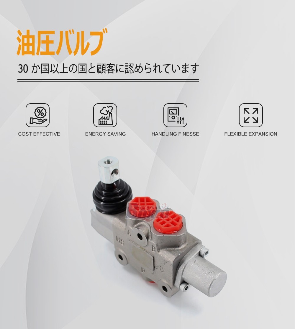 Industrial DF5-DKL 1 Spool Multi-Way Manual Flow Control Valve