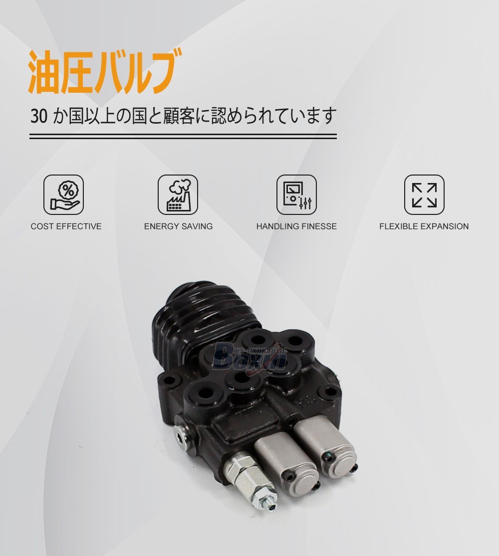 Long-term Business Cooperation Opportunities for HS45 Joystick 2 Spool Directional Valves