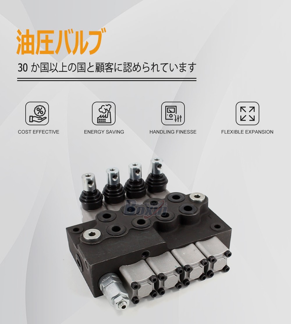 Strategic Business Partnership Opportunities for HS45 Manual 4 Spool Monoblock Directional Valve