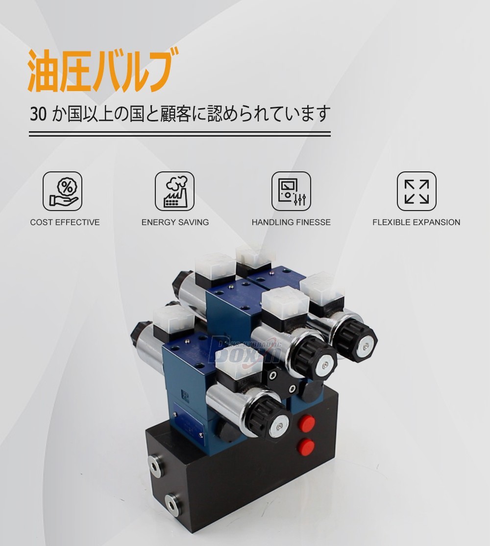 Large-Scale Production of HSBS06 Solenoid 3 Spool Control Valves