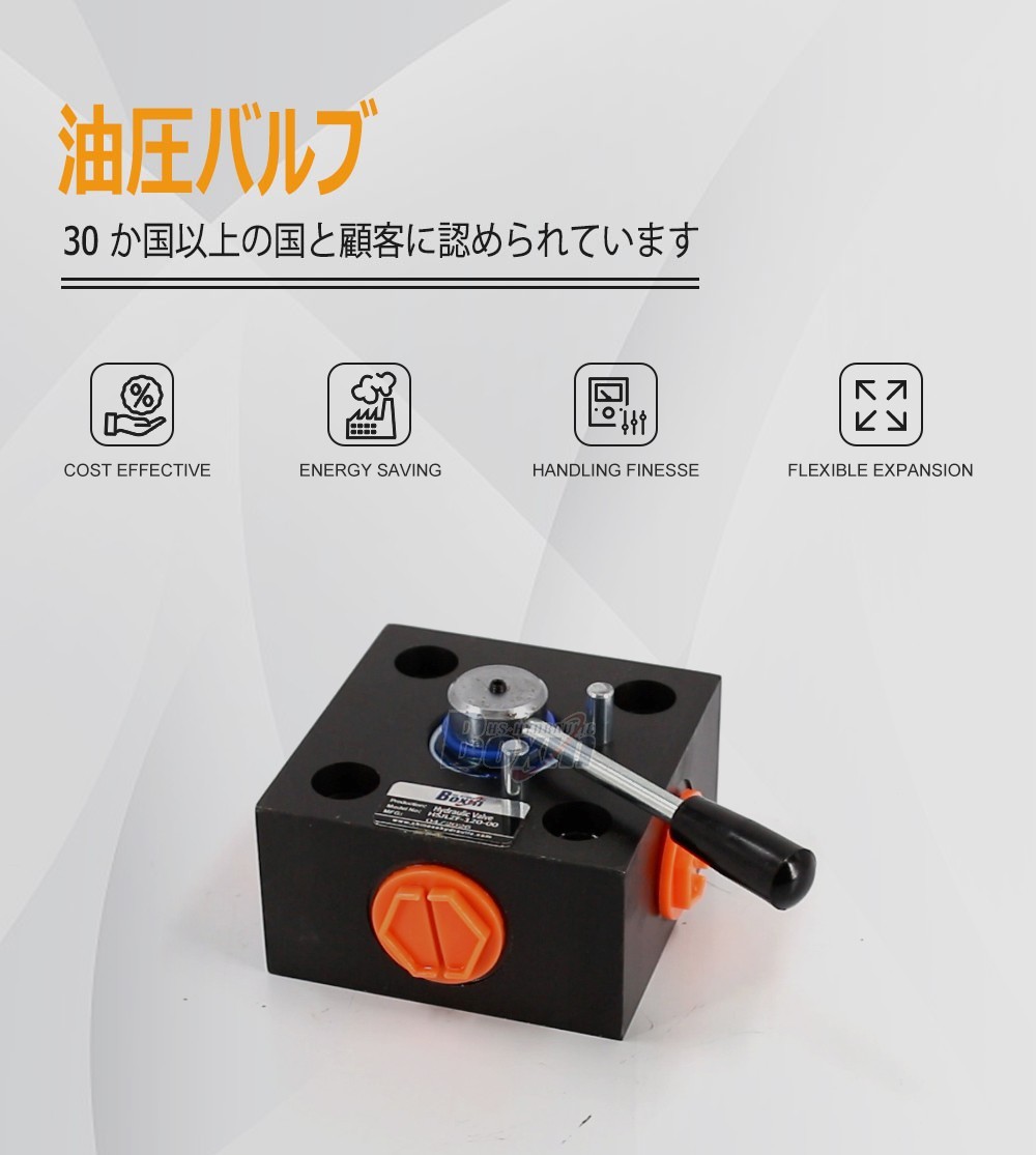 HSJLZF-120 Series Monoblock Directional Control Valve 1 Spool Manual Type