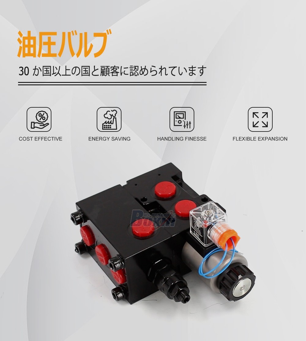 High Performance HSV06-AQF Solenoid Flow Diverter Valve 2 Spool