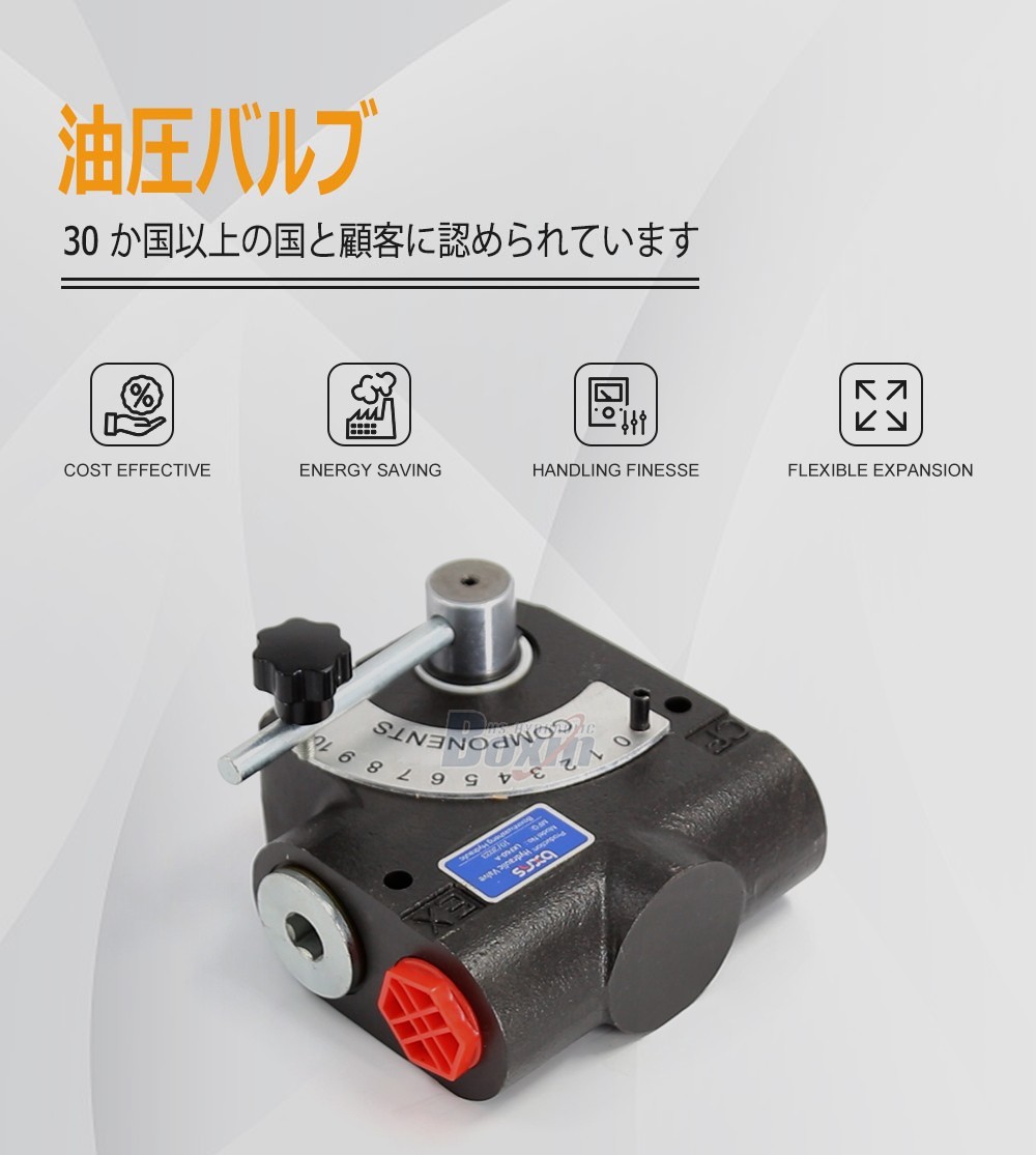 OEM and ODM Services for LKF60-WAQF Hydraulic 1 Spool Flow Control Valve