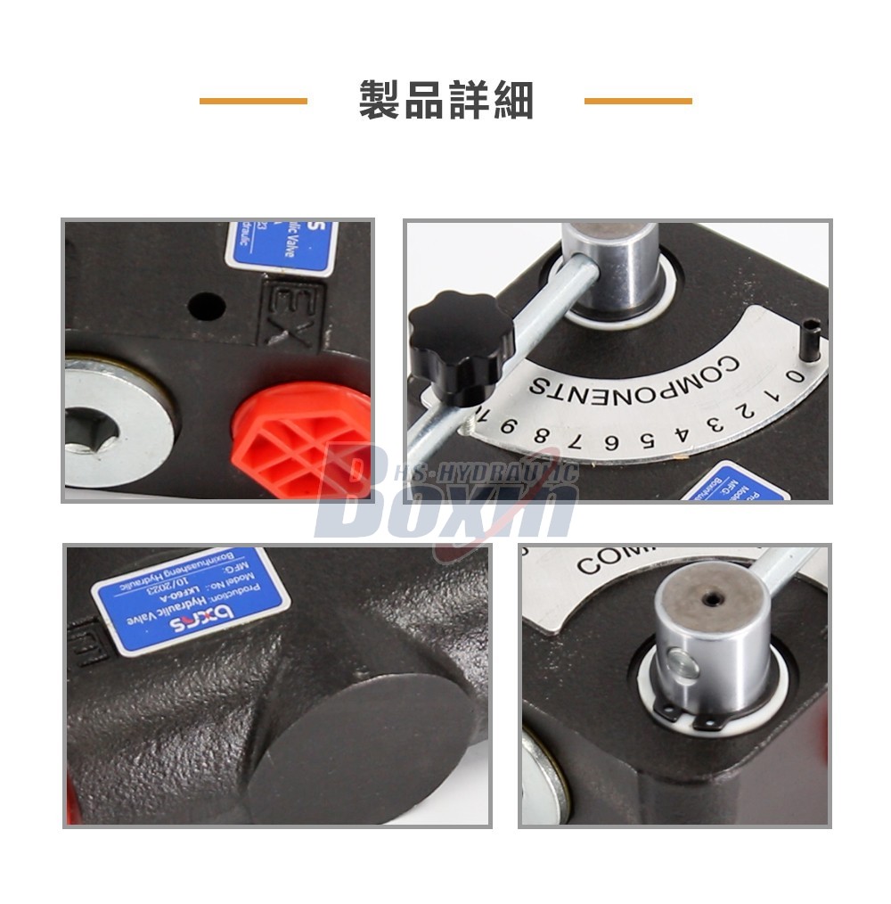 OEM and ODM Services for LKF60-WAQF Hydraulic 1 Spool Flow Control Valve